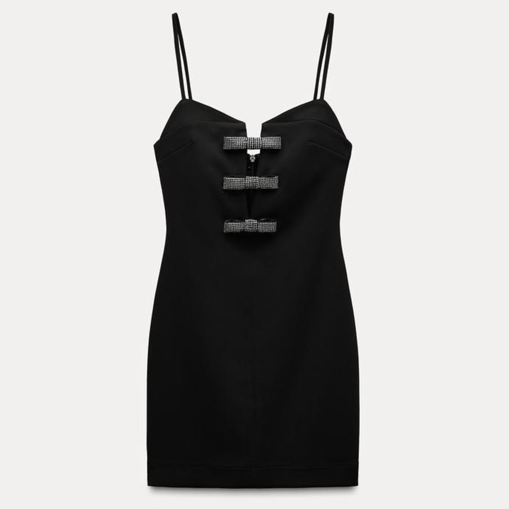 LAST ONE!!! ZARA SPARKLY BOW SHORT DRESS